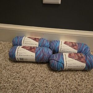 Loops & Threads Multicolor Yarn Set Of 4